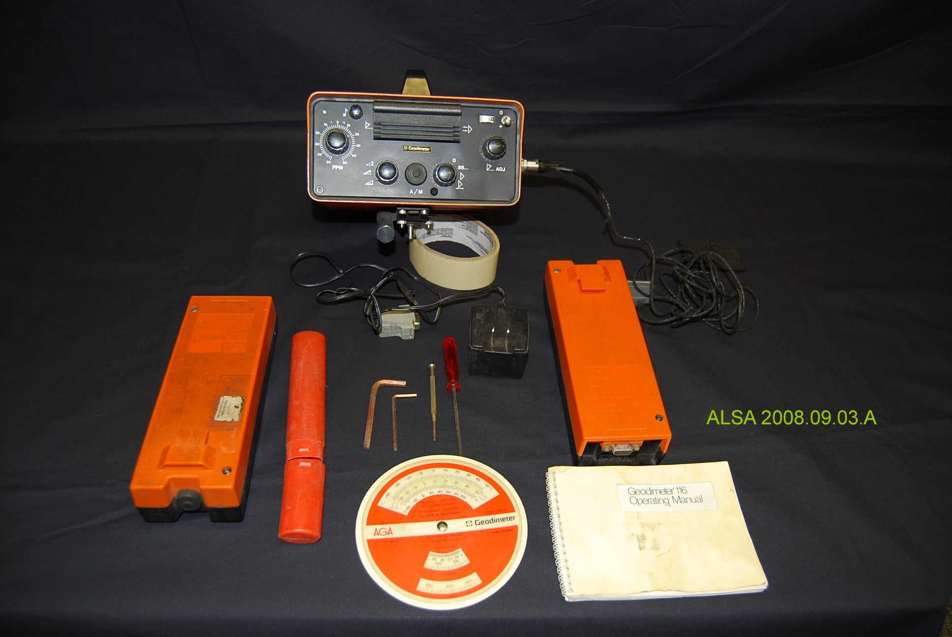 34. Measuring by Speed of Light - The Geodimeter - Alberta Geomatics ...